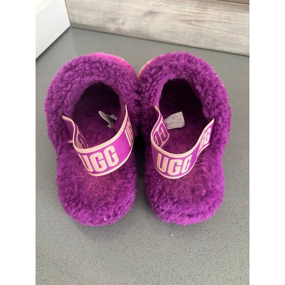UGG BERRYLICIOUS MULTI FLUFF YEAH SLIDE SHEEPSKIN SLIPPERS Size 6 - Picture 7 of 10